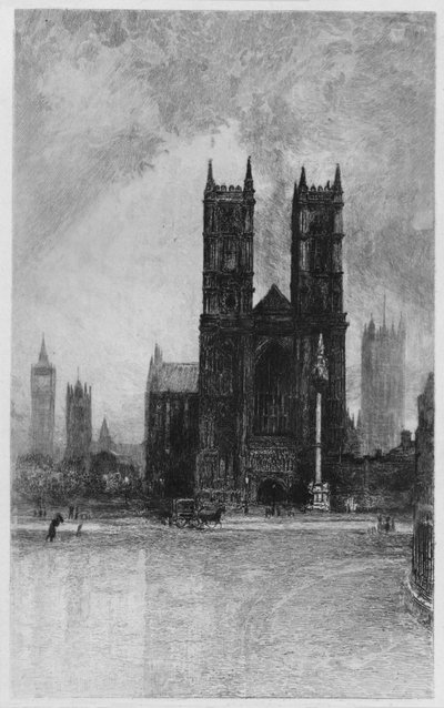 「ウェストミンスターの塔」、c1897 作： Francis S Walker