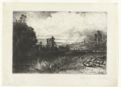 リバーテスト テストについて 作： Francis Seymour Haden (Sir) (signed by artist)