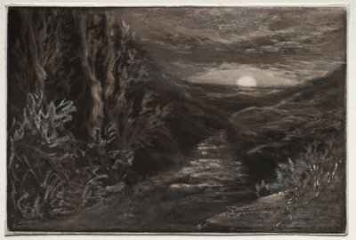 ムーアランド ストリーム 作： Francis Seymour Haden