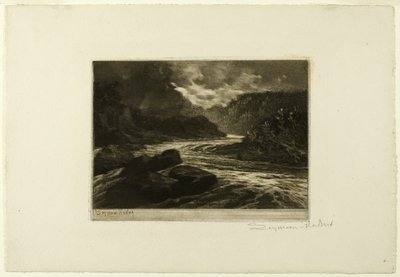 サーモン・リバー No. II 作： Francis Seymour Haden