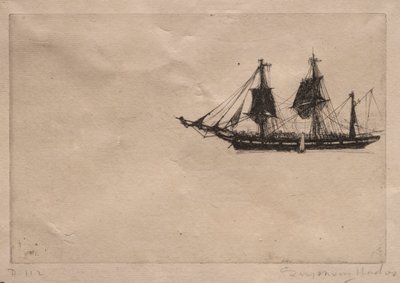 樹皮の再装着 作： Francis Seymour Haden