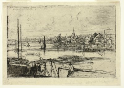バタシーリーチ 作： Francis Seymour Haden
