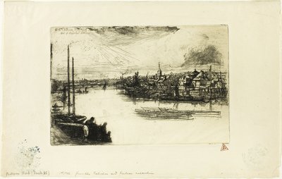 バタシーリーチ 作： Francis Seymour Haden