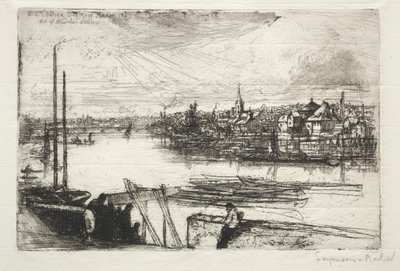 バタシーリーチ 作： Francis Seymour Haden