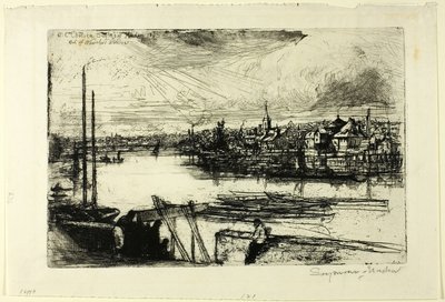 バタシーリーチ 作： Francis Seymour Haden
