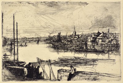 バタシーリーチ 作： Francis Seymour Haden