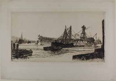 アガメムノンの分裂 No. II 作： Francis Seymour Haden