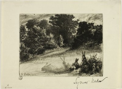 クームボトム 作： Francis Seymour Haden