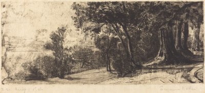 早朝 - リッチモンド 作： Francis Seymour Haden