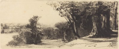 早朝 - リッチモンド 作： Francis Seymour Haden