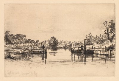 エガムロック、1859年。 作： Francis Seymour Haden