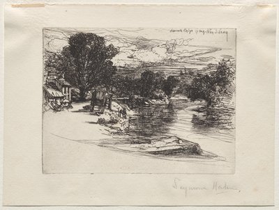 スミスの家 作： Francis Seymour Haden