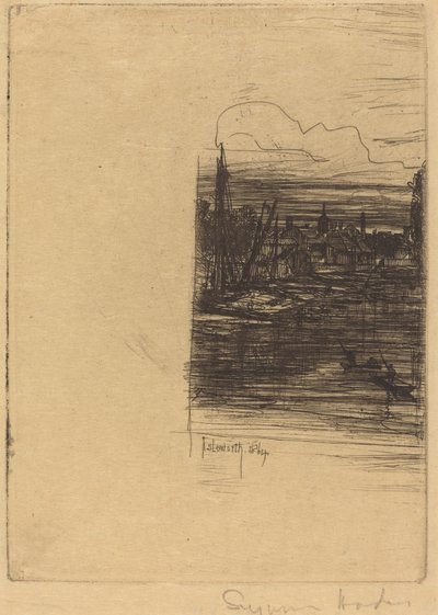 アイルワース 作： Francis Seymour Haden