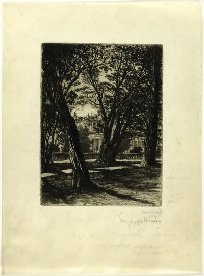ケンジントン・ガーデンズ、No. 作： Francis Seymour Haden
