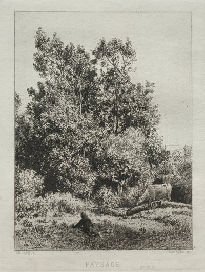 風景 作： Francis Seymour Haden