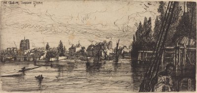 オールド チェルシー (オールド チェルシー教会) 作： Francis Seymour Haden