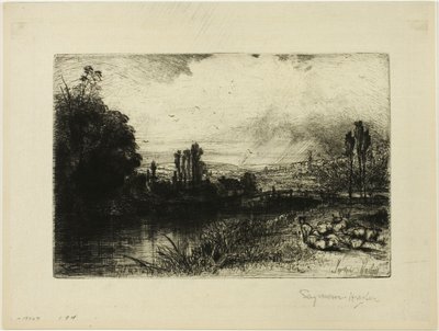 テストについて 作： Francis Seymour Haden