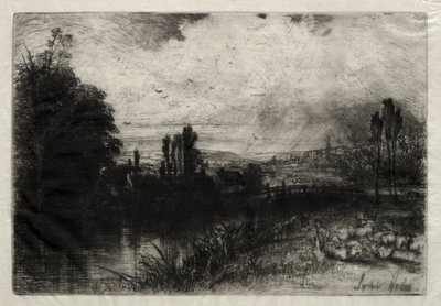 テストについて。 作： Francis Seymour Haden
