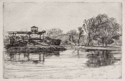 鉄道侵食 作： Francis Seymour Haden