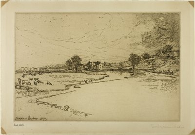 ソーリー修道院 作： Francis Seymour Haden