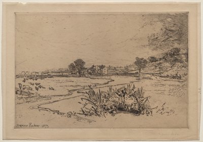 ソーリー修道院 作： Francis Seymour Haden