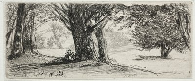 ホリーフィールド。 作： Francis Seymour Haden