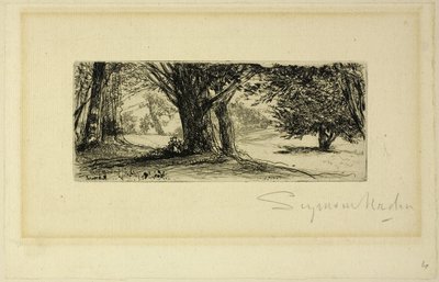 ホリー・フィールズ 作： Francis Seymour Haden