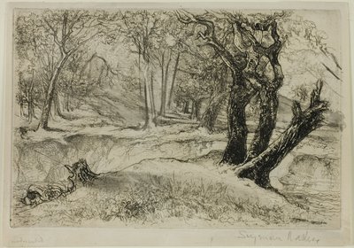 三姉妹 作： Francis Seymour Haden
