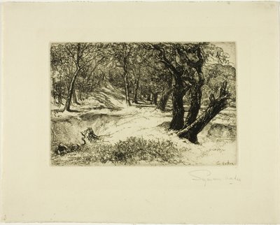 三姉妹 作： Francis Seymour Haden