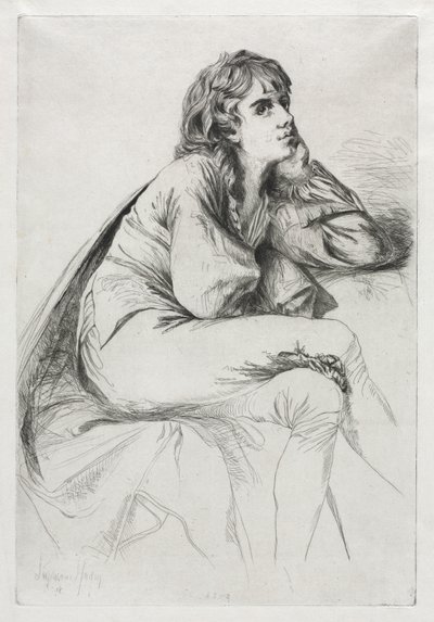 ダービーのトーマス・ヘイデン。 作： Francis Seymour Haden
