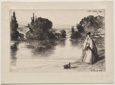 牽引経路 作： Francis Seymour Haden