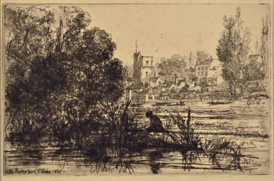 トゥイキナム教会 作： Francis Seymour Haden