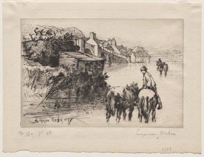 ウェアハム橋 作： Francis Seymour Haden