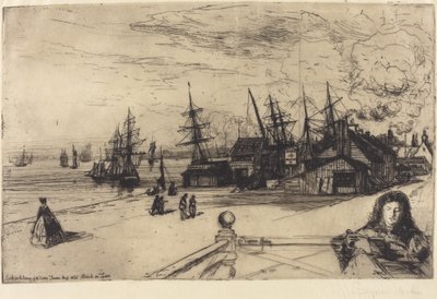 ヨット・タバーン、エリス 作： Francis Seymour Haden