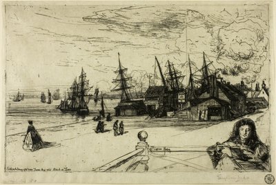 ヨット・タバーン、エリス 作： Francis Seymour Haden
