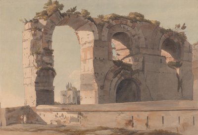 クラウディウス水道橋、ローマ 作： フランシス・タウン