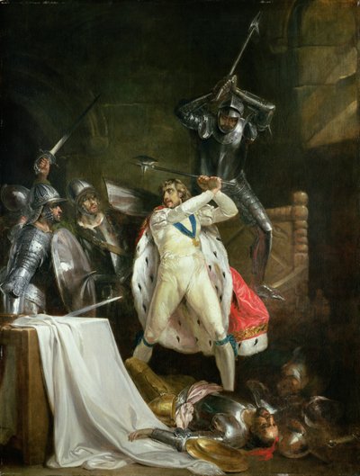 リチャード2世の死、1792-93年） 作： Francis Wheatley