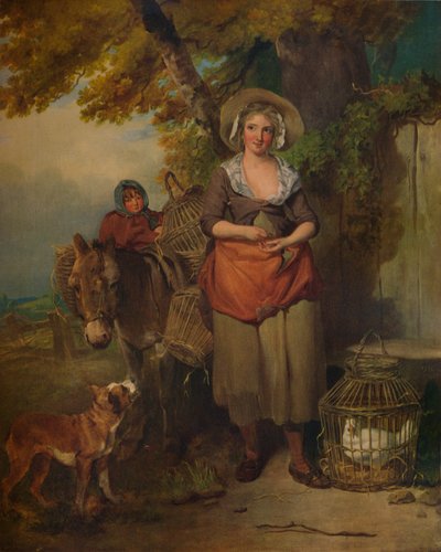 市場からのリターン、1786、1938 作： Francis Wheatley