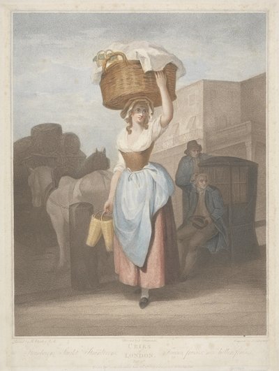 イチゴ、甘いイチゴ、ジョヴァンニヴェンドラミニの彫刻（1769-1839）1795 作： Francis after Wheatley