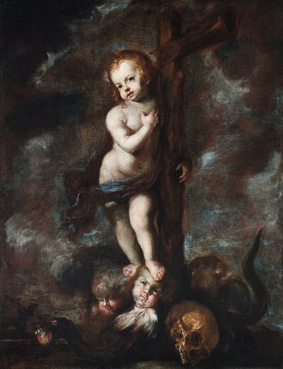フランシスコ・カミロ - 罪と死の勝利者としての幼子イエス - 1640-60年頃 作： フランシスコ・カミロ