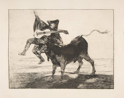 バーバラスエンターテインメントバーバラダイバーション、1800-1804。 作： Francisco de Goya