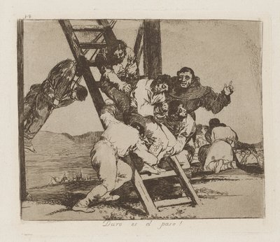 ステップが難しい！ （アイテム 作： Francisco de Goya