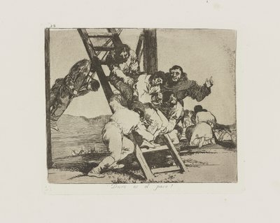 ステップが難しい！ （アイテム 作： Francisco de Goya