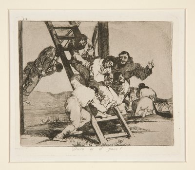 ステップが難しい！ （アイテム 作： Francisco de Goya