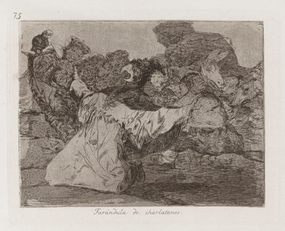 Charlatans farundula (Charlatans farundula) 作： Francisco de Goya