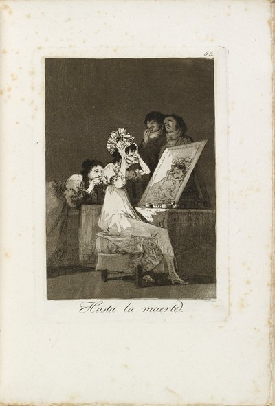 死ぬまで、1799-1799 作： Francisco de Goya