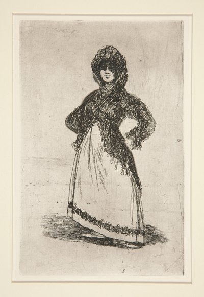 マヤ【明るい背景あり】 作： Francisco de Goya