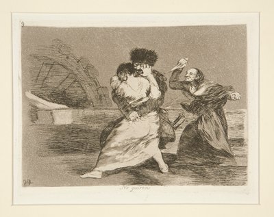 いいえ quieren [sic] (彼らはドン 作： Francisco de Goya