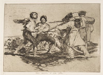 戦争の災害からのプレート2 Los Desastres de la Guerra：Rightl ...、1810年に発行された1863年。 作： Francisco de Goya