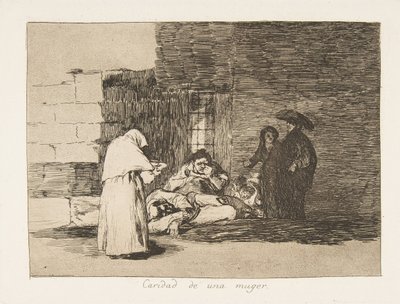 戦争の災害からのプレート49 Los Desastres de la Guerra：A ...、1811-12公開された1863年。 作： Francisco de Goya